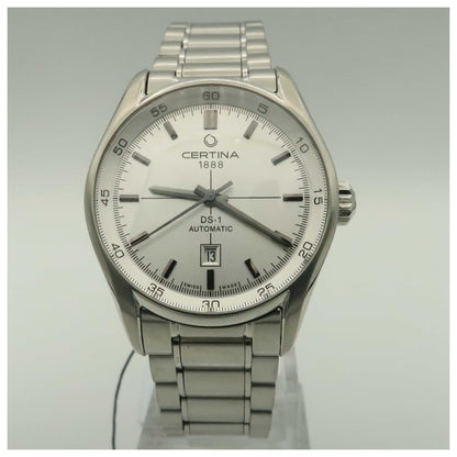 Front view of Certina DS 1 Women's Automatic Watch C006-207-11-03100-SD