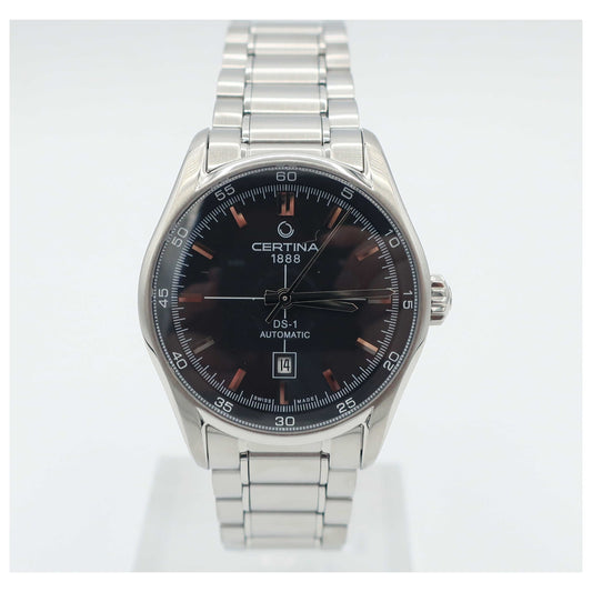 Front view of Certina DS 1 Women's Automatic Watch C006-207-11-05100-SD