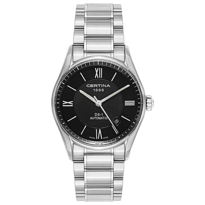 Front view of Certina DS 1 Men's Automatic Watch C006-407-11-058-00