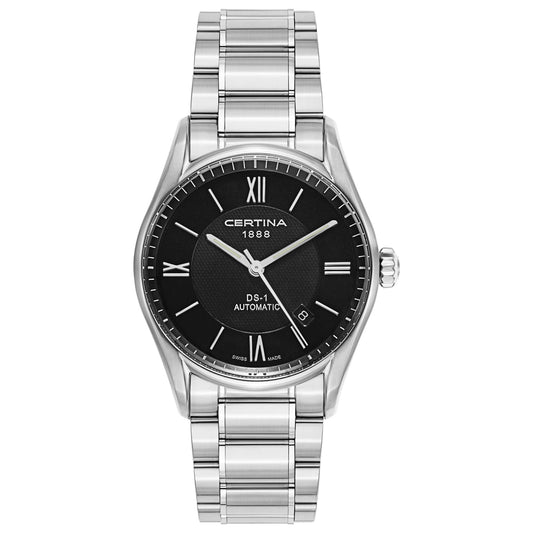 Front view of Certina DS 1 Men's Automatic Watch C006-407-11-058-00