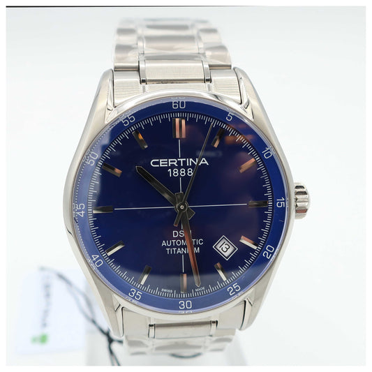 Front view of Certina DS 1 Men's Automatic Watch C006-407-44-04100-SD