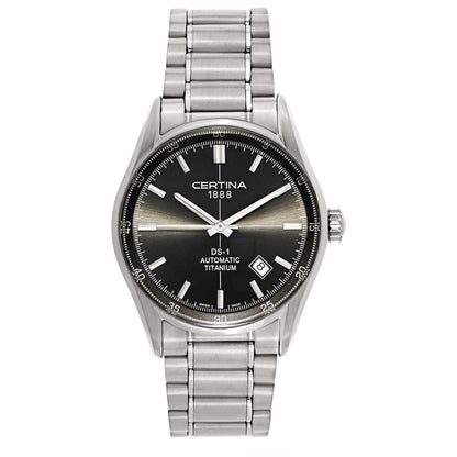 Front view of Certina DS 1 Men's Automatic Watch C006-407-44-081-00