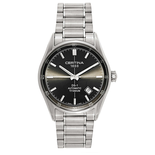 Front view of Certina DS 1 Men's Automatic Watch C006-407-44-081-00