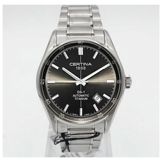 Front view of Certina DS 1 Men's Automatic Watch C006-407-44-08100-SD