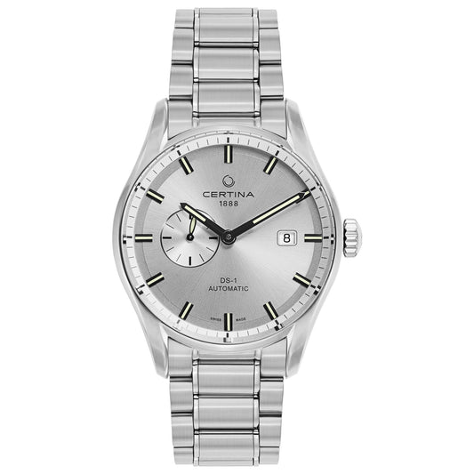 Front view of Certina DS 1 Men's Automatic Watch C006-428-11-031-00