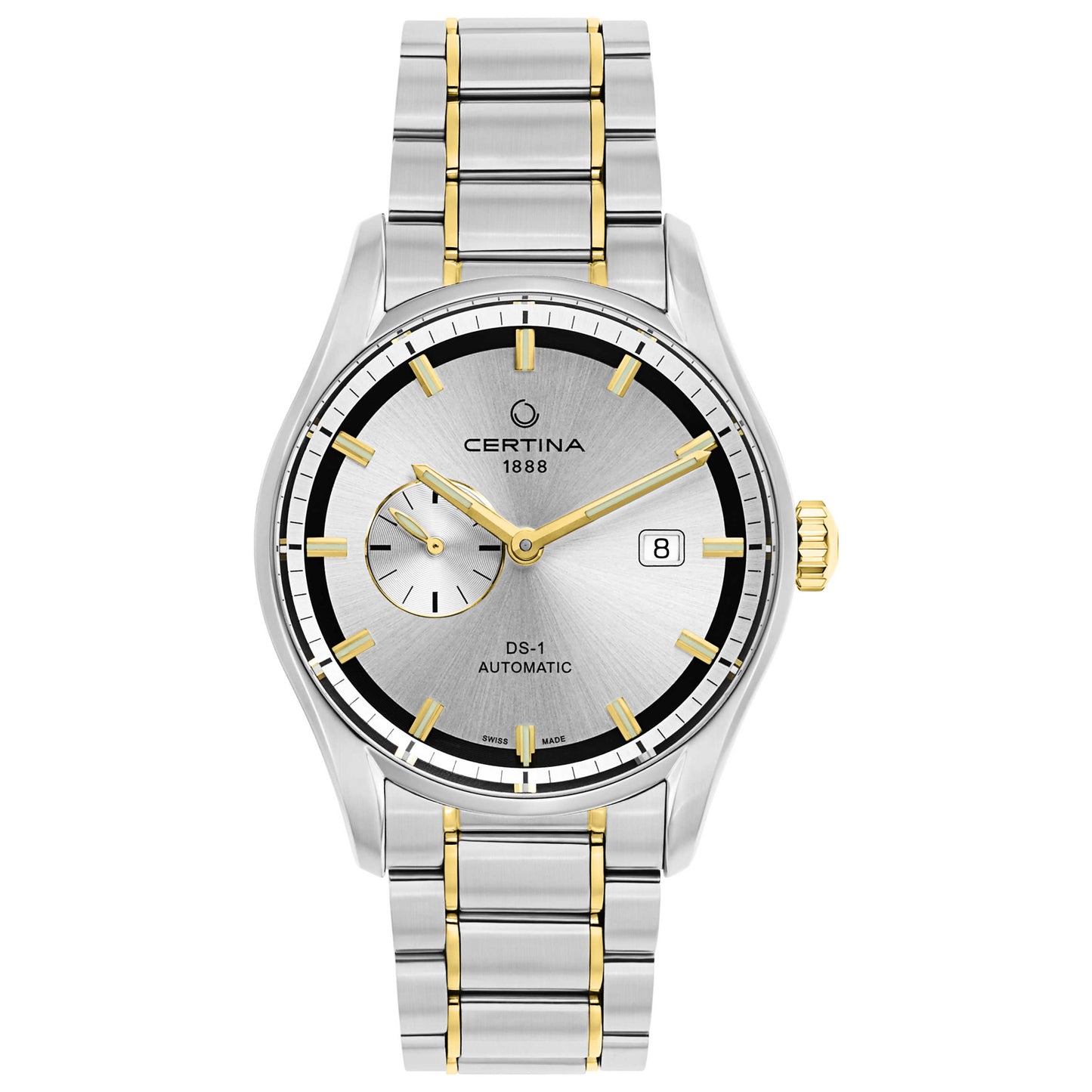Front view of Certina DS 1 Men's Automatic Watch C006-428-22-031-00