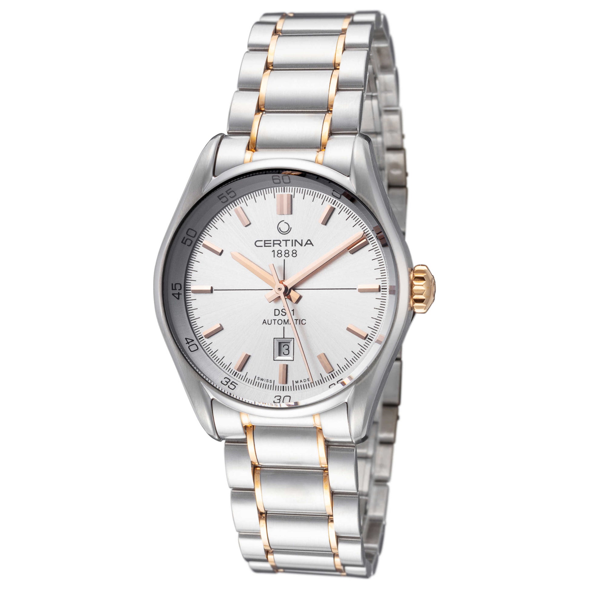 Front view of Certina DS-1 Women's Automatic Watch C0062072203100