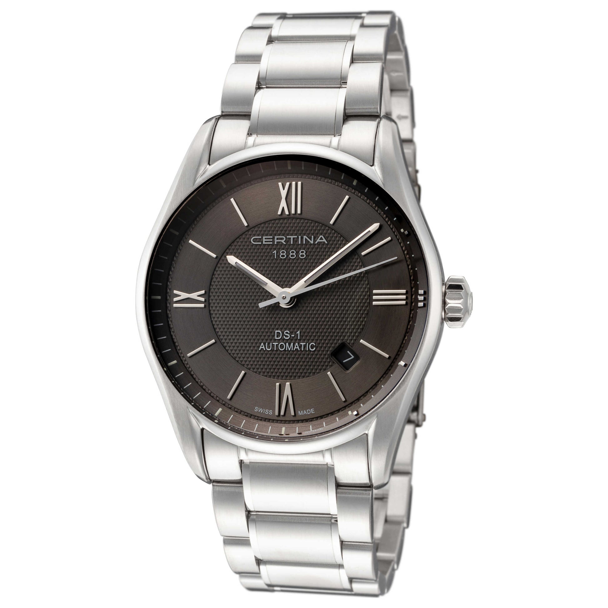 Front view of Certina DS-1 Men's Automatic Watch C0064071108800