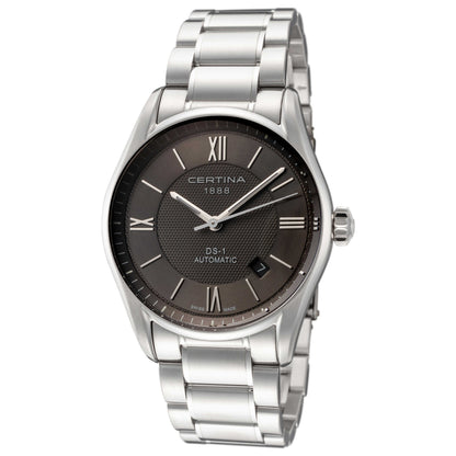 Front view of Certina DS-1 Men's Automatic Watch C0064071108800