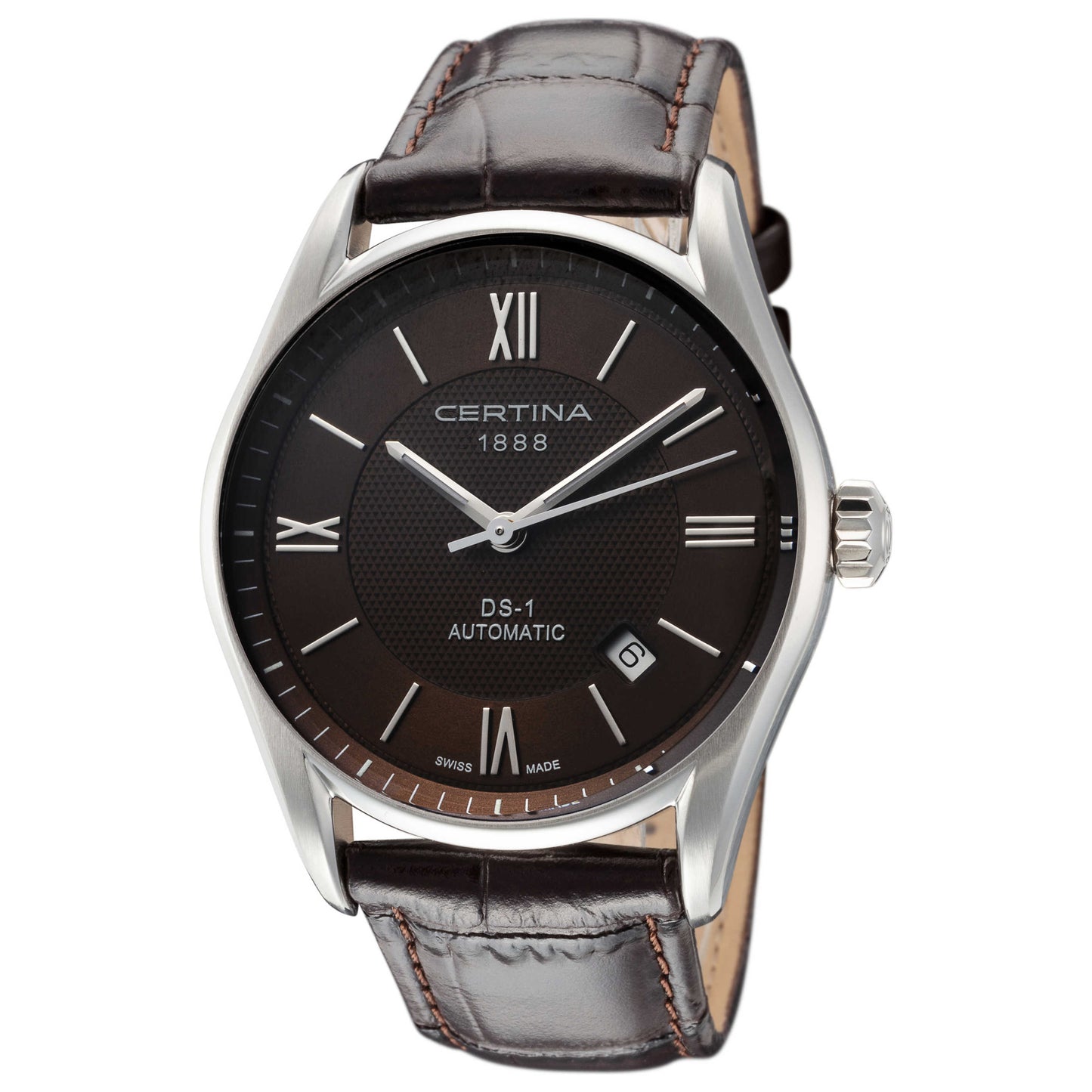 Front view of Certina DS-1 Men's Automatic Watch C0064071629800