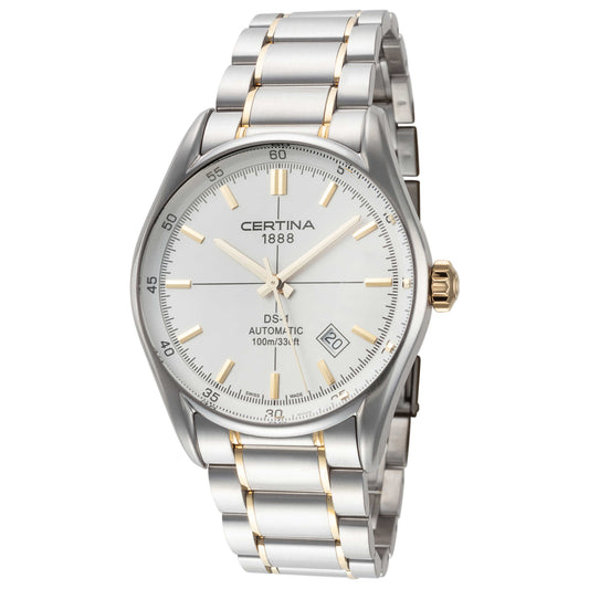 Front view of Certina DS-1 Men's Automatic Watch C0064072203100