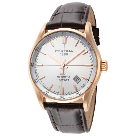 Front view of Certina DS-1 Men's Automatic Watch C0064073603100