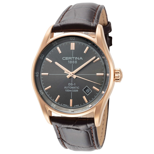 Front view of Certina DS-1 Men's Automatic Watch C0064073608100