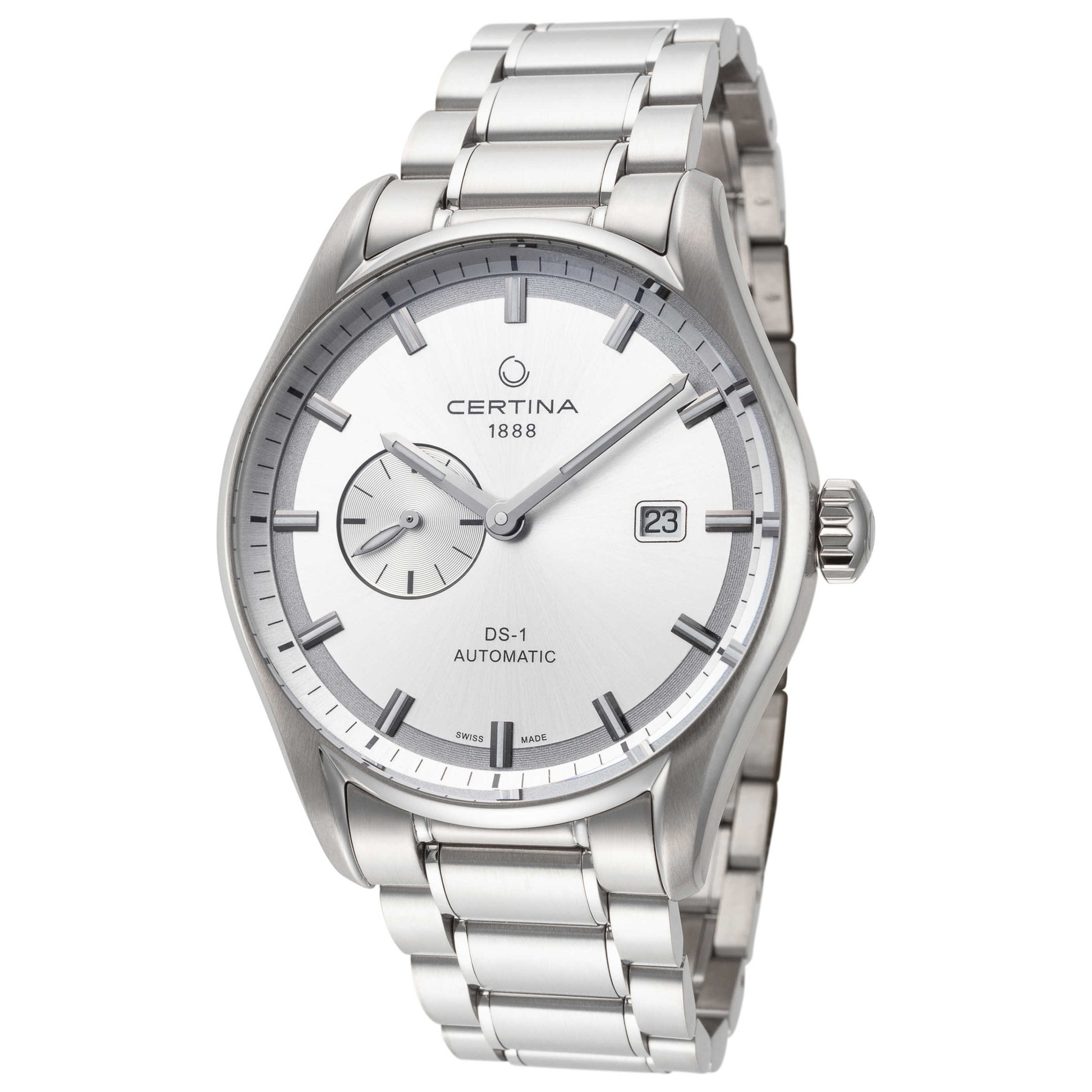 Front view of Certina DS-1 Men's Automatic Watch C0064281103100