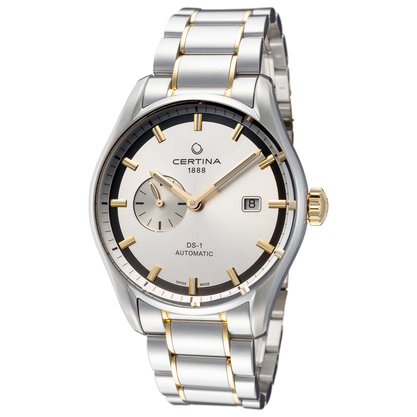 Front view of Certina DS-1 Men's Automatic Watch C0064282203100