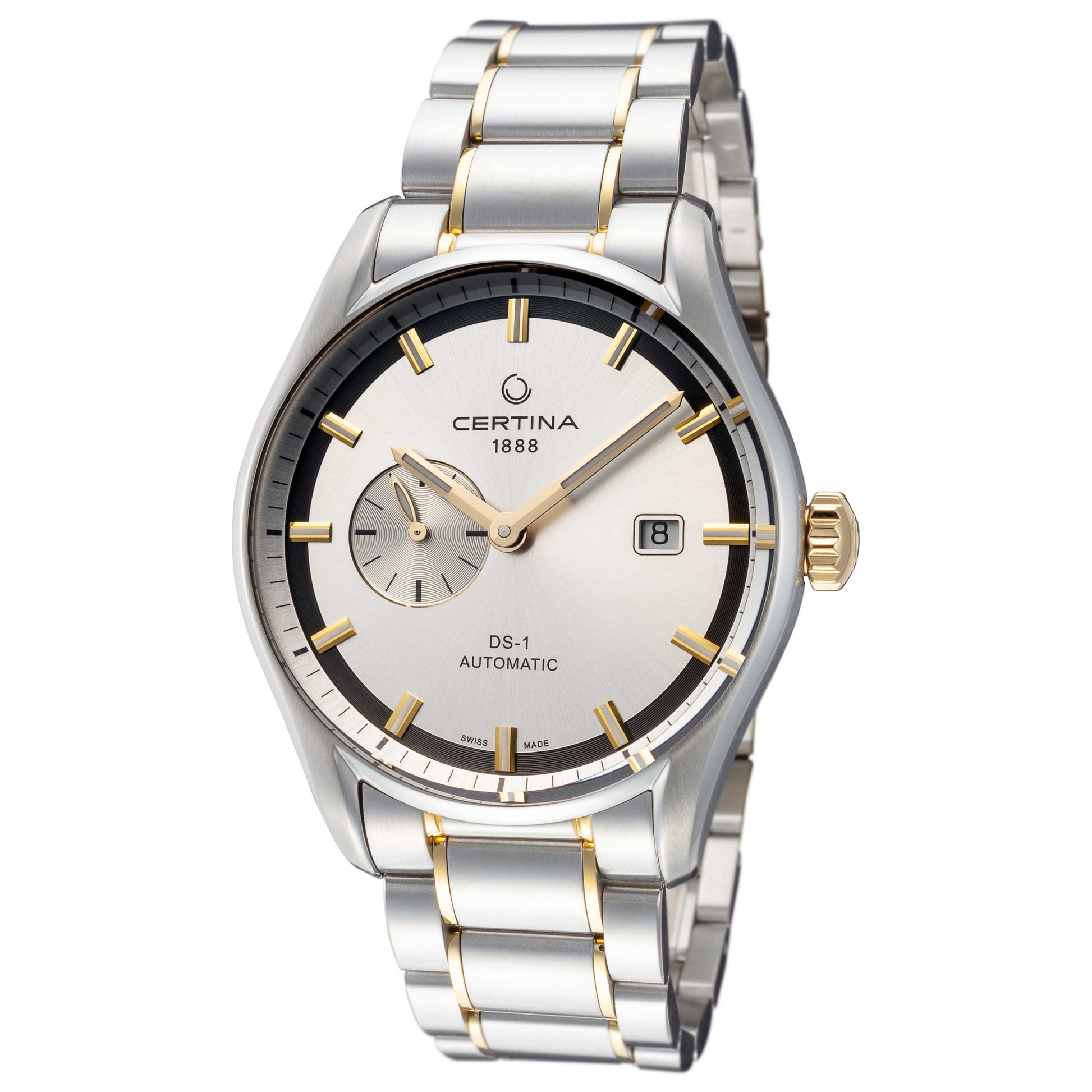 Front view of Certina DS-1 Men's Automatic Watch C0064282203100