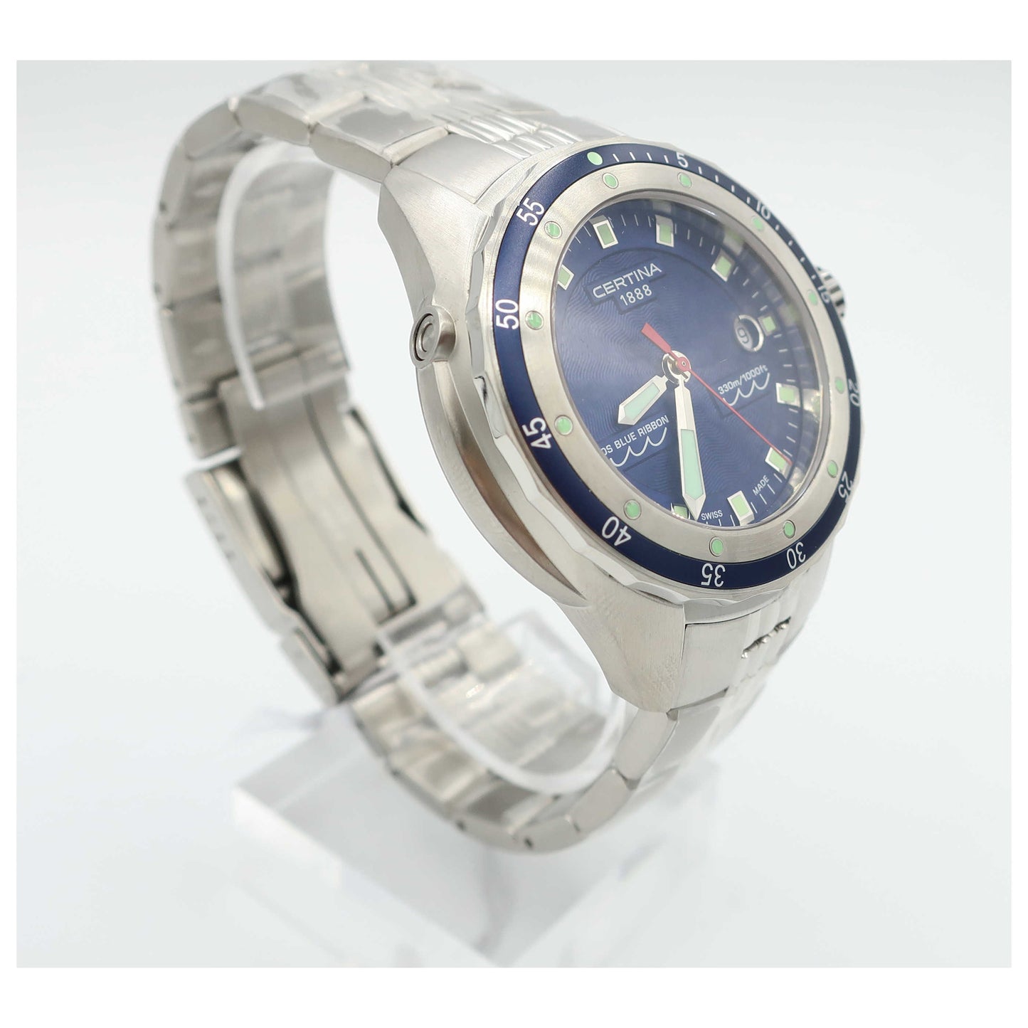 Certina DS Blue Ribbon Men's Swiss Quartz (Battery-Powered) Watch C007-410-11-04100-SD - Image #3