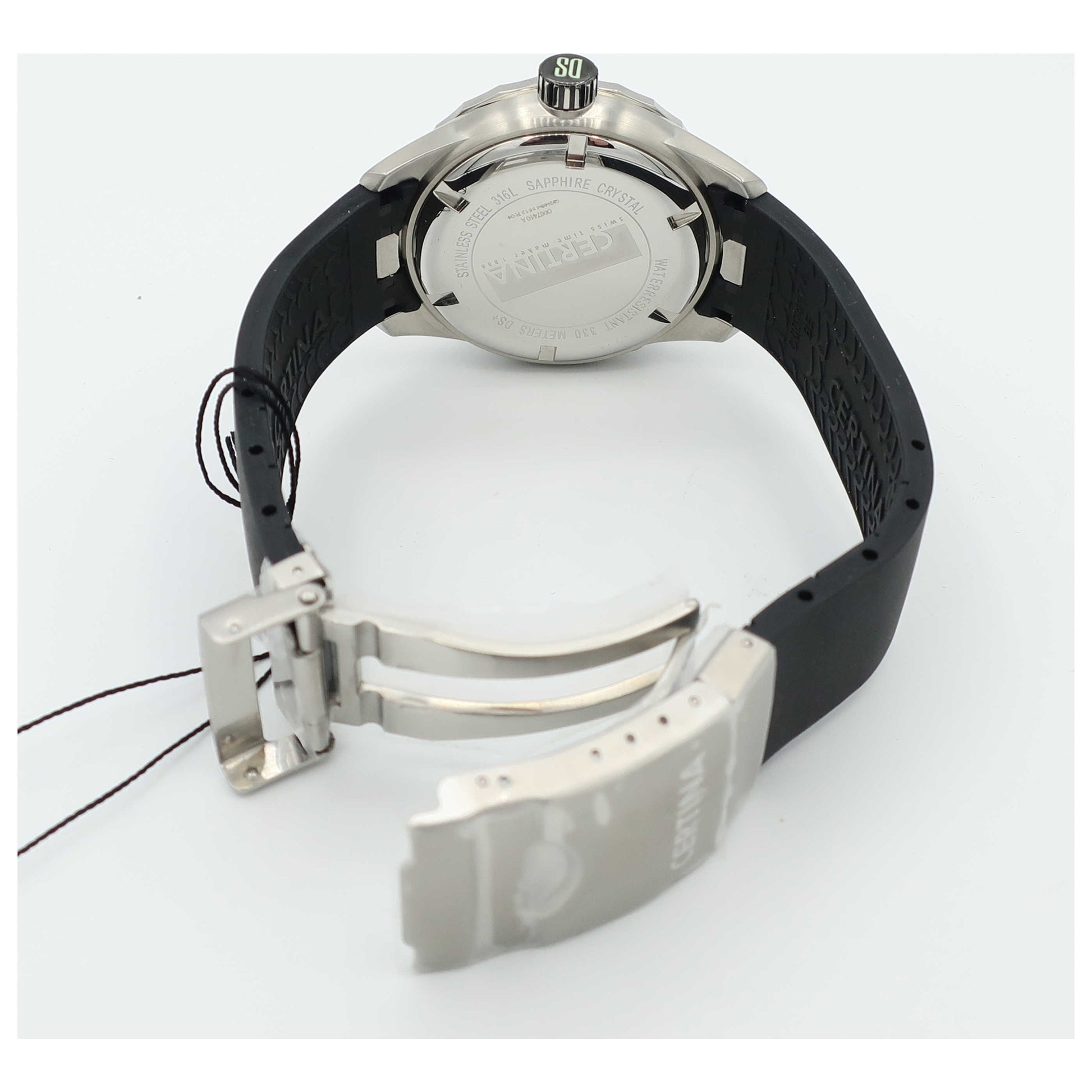 Certina DS Blue Ribbon Men's Swiss Quartz (Battery-Powered) Watch C007-410-17-05100-SD - Image #7