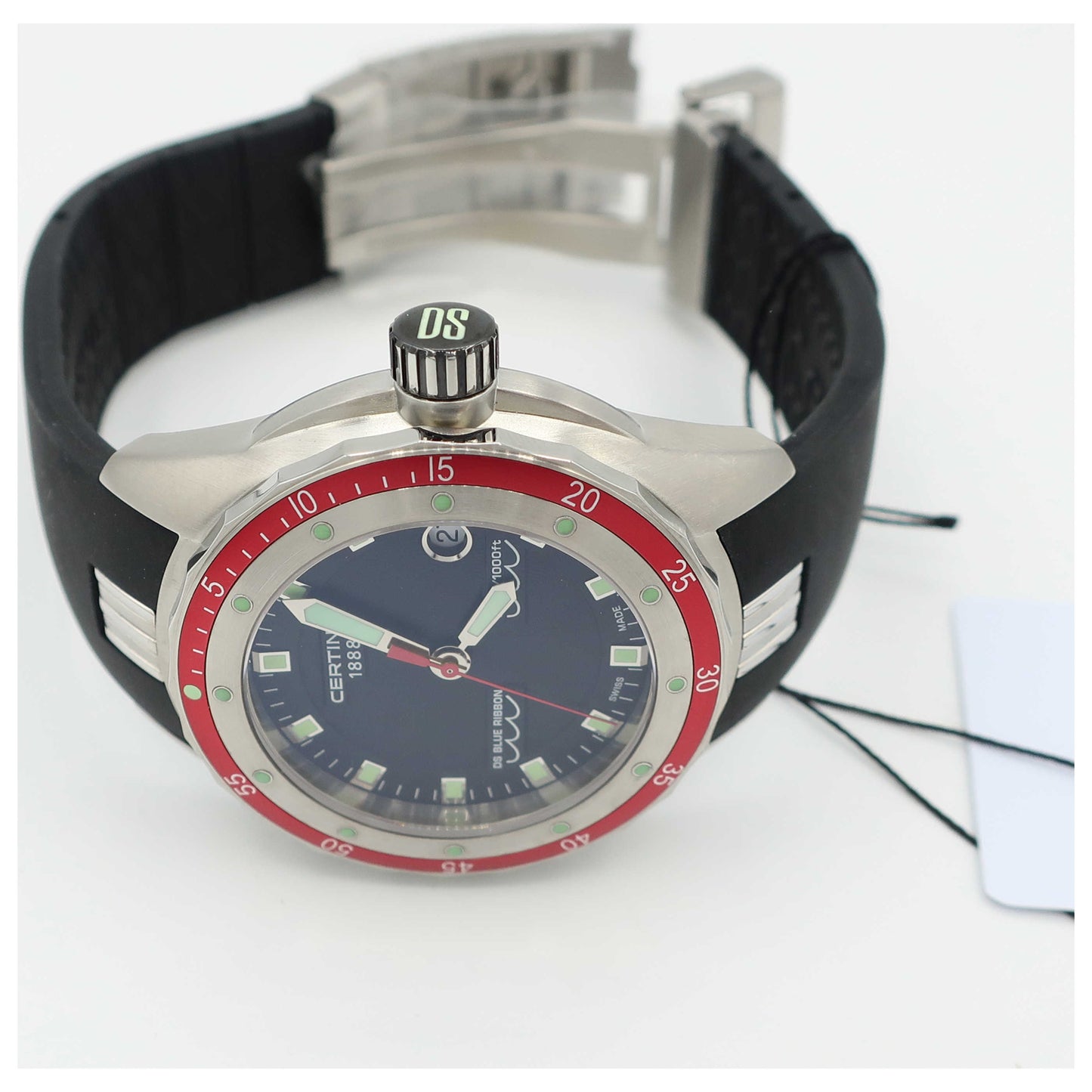 Certina DS Blue Ribbon Men's Swiss Quartz (Battery-Powered) Watch C007-410-17-05100-SD - Image #8