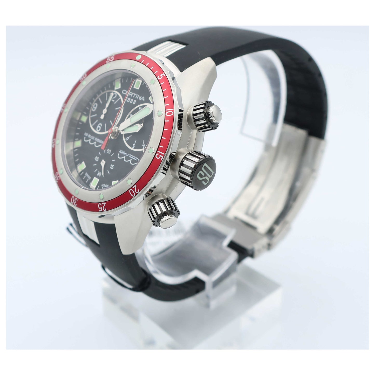 Certina DS Blue Ribbon Men's Swiss Quartz (Battery-Powered) Watch C007-417-17-05100-SD - Image #4