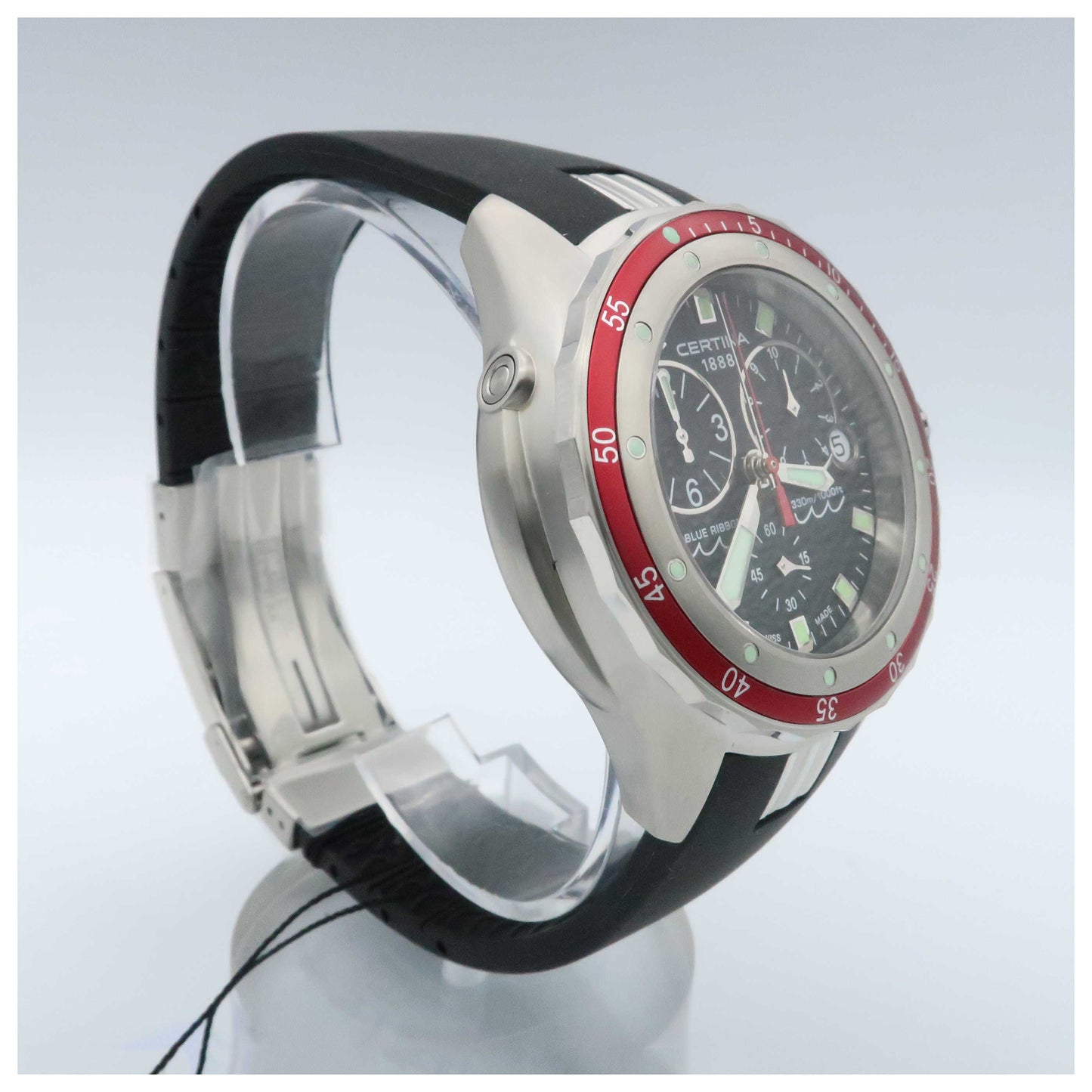 Certina DS Blue Ribbon Men's Swiss Quartz (Battery-Powered) Watch C007-417-1705100-SDV - Image #3