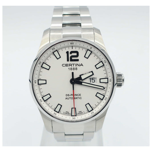 Front view of Certina DS Prince Men's Automatic Watch C008-426-11-03700-SD