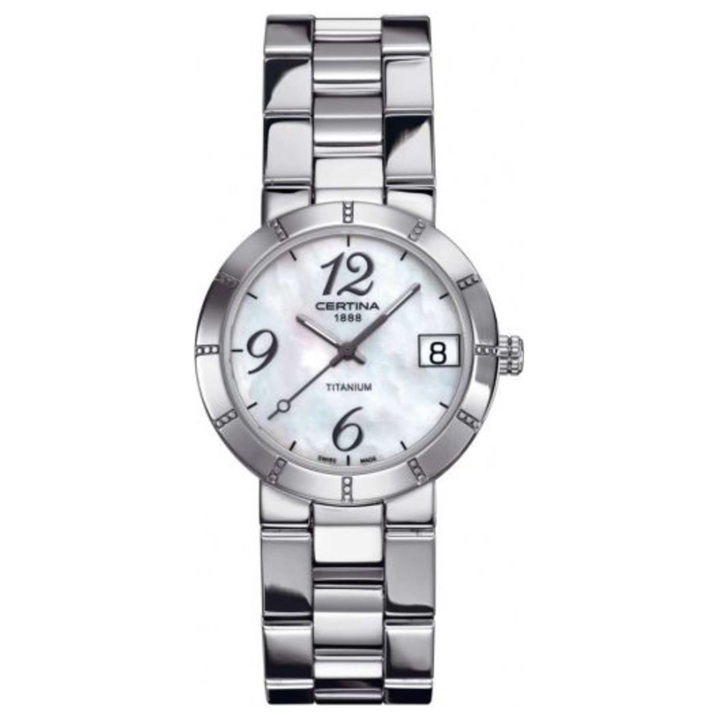 Front view of Certina DS Stella Women's Quartz Watch C0092104411200