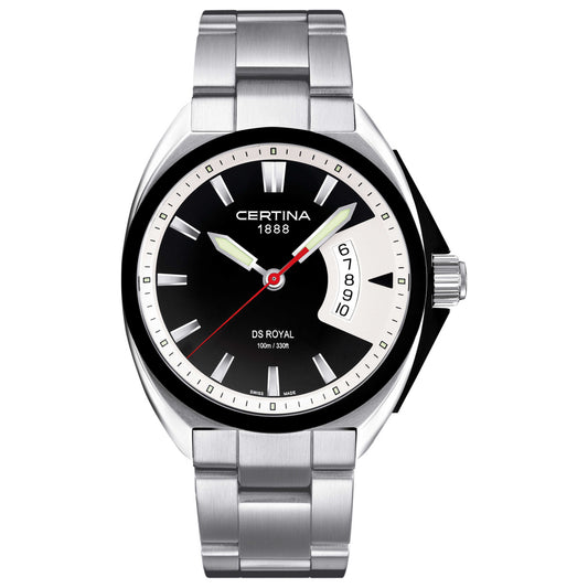 Front view of Certina DS Royal Men's Swiss Quartz (Battery-Powered) Watch C010-410-11-051-00