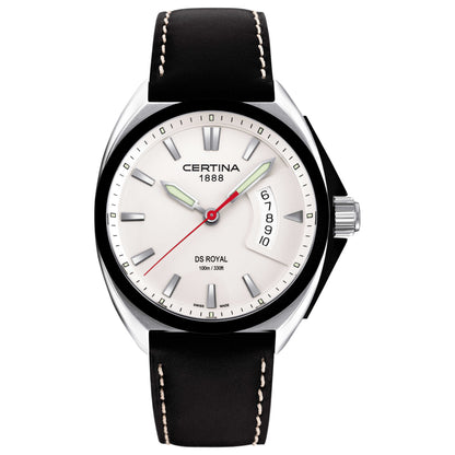 Front view of Certina DS Royal Men's Swiss Quartz (Battery-Powered) Watch C010-410-16-031-00