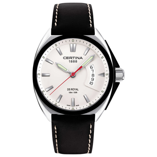 Front view of Certina DS Royal Men's Swiss Quartz (Battery-Powered) Watch C010-410-16-031-00