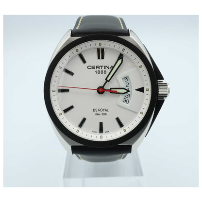 Front view of Certina DS Royal Men's Swiss Quartz (Battery-Powered) Watch C010-410-16-03100-SD