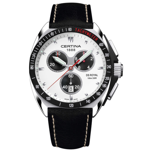 Front view of Certina DS Royal Men's Swiss Quartz (Battery-Powered) Watch C010-417-16-031-00