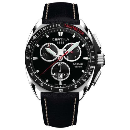 Front view of Certina DS Royal Men's Swiss Quartz (Battery-Powered) Watch C010-417-16-051-01