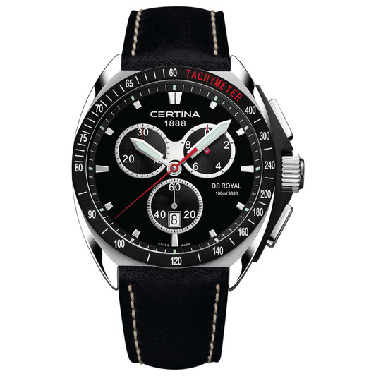 Front view of Certina DS Royal Men's Swiss Quartz (Battery-Powered) Watch C010-417-16-051-01