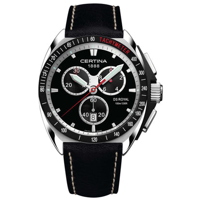 Front view of Certina DS Royal Men's Swiss Quartz (Battery-Powered) Watch C010-417-16-051-02