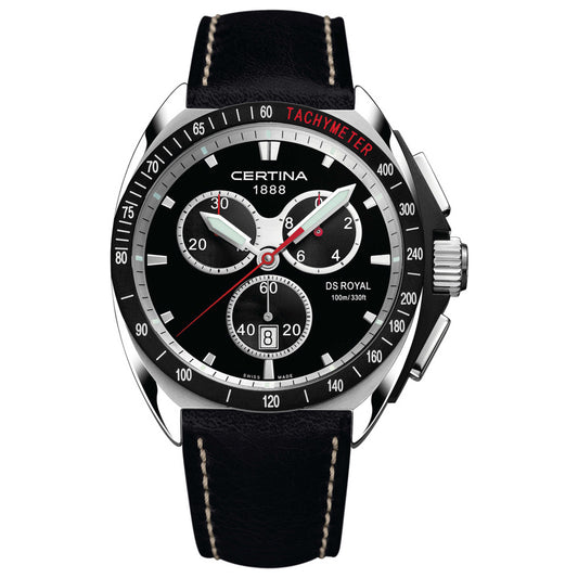 Front view of Certina DS Royal Men's Swiss Quartz (Battery-Powered) Watch C010-417-16-051-02