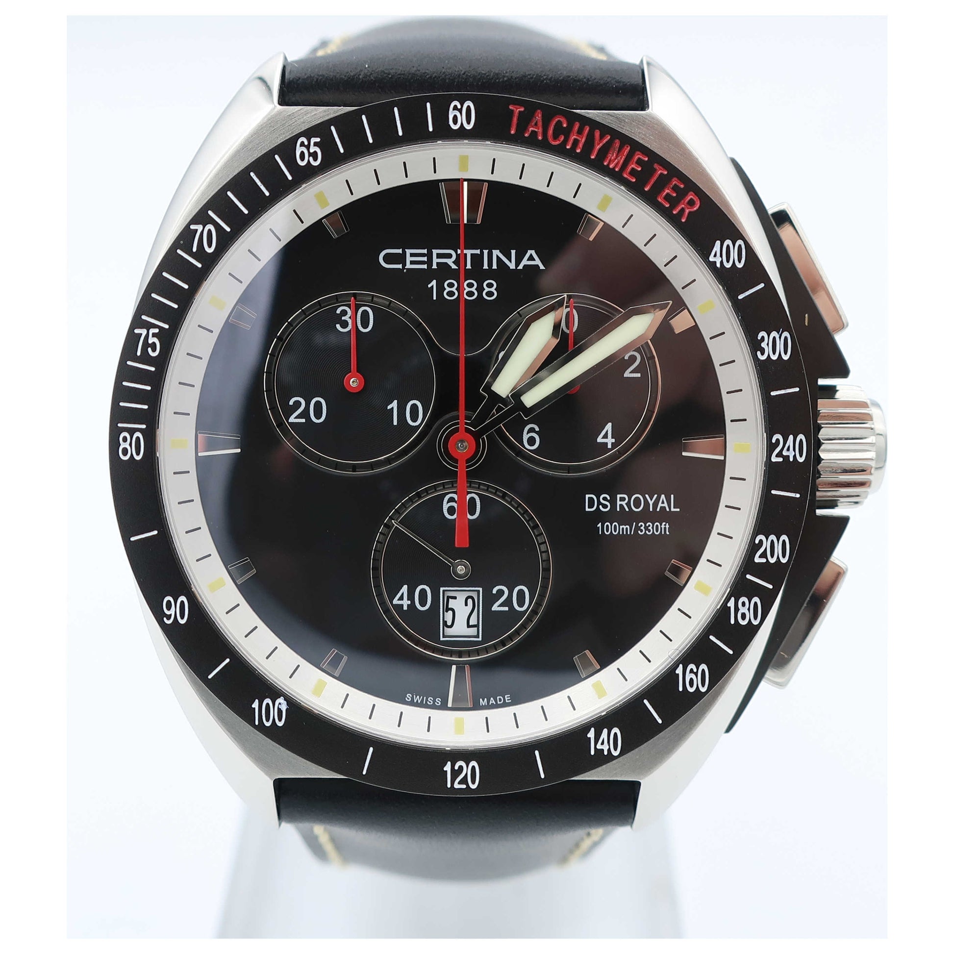 Front view of Certina DS Royal Men's Swiss Quartz (Battery-Powered) Watch C010-417-16-05102-SD