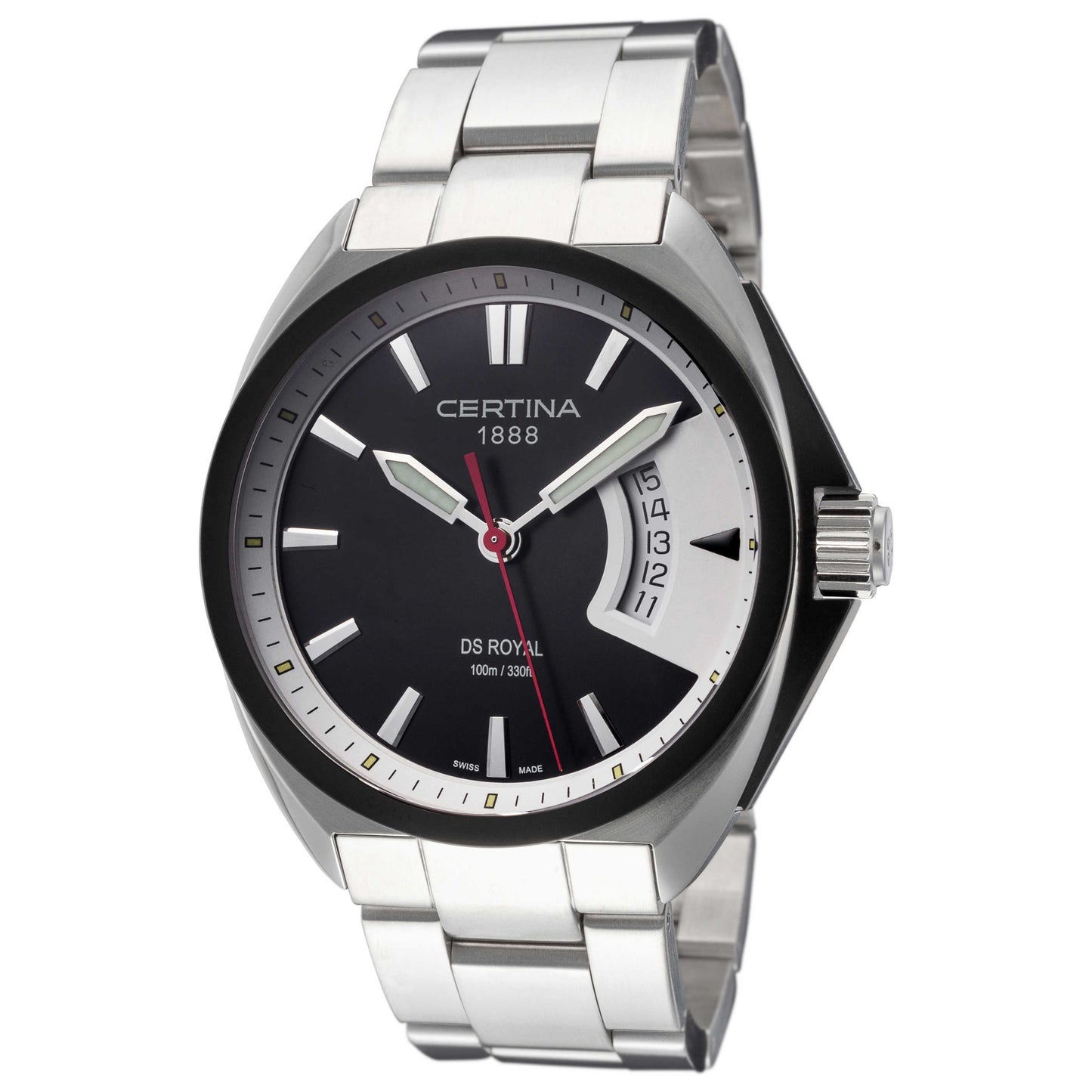 Front view of Certina DS Royal Men's Quartz Watch C0104101105100