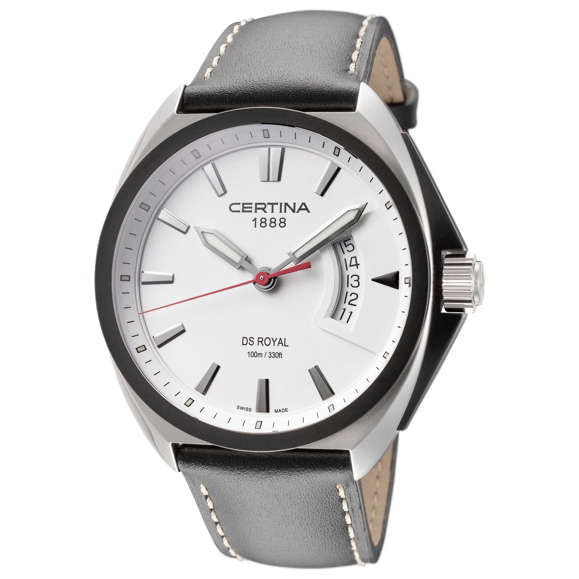 Front view of Certina DS Royal Men's Quartz Watch C0104101603100