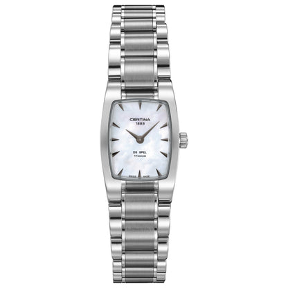 Front view of Certina DS Spel Women's Swiss Quartz (Battery-Powered) Watch C012-109-44-111-00