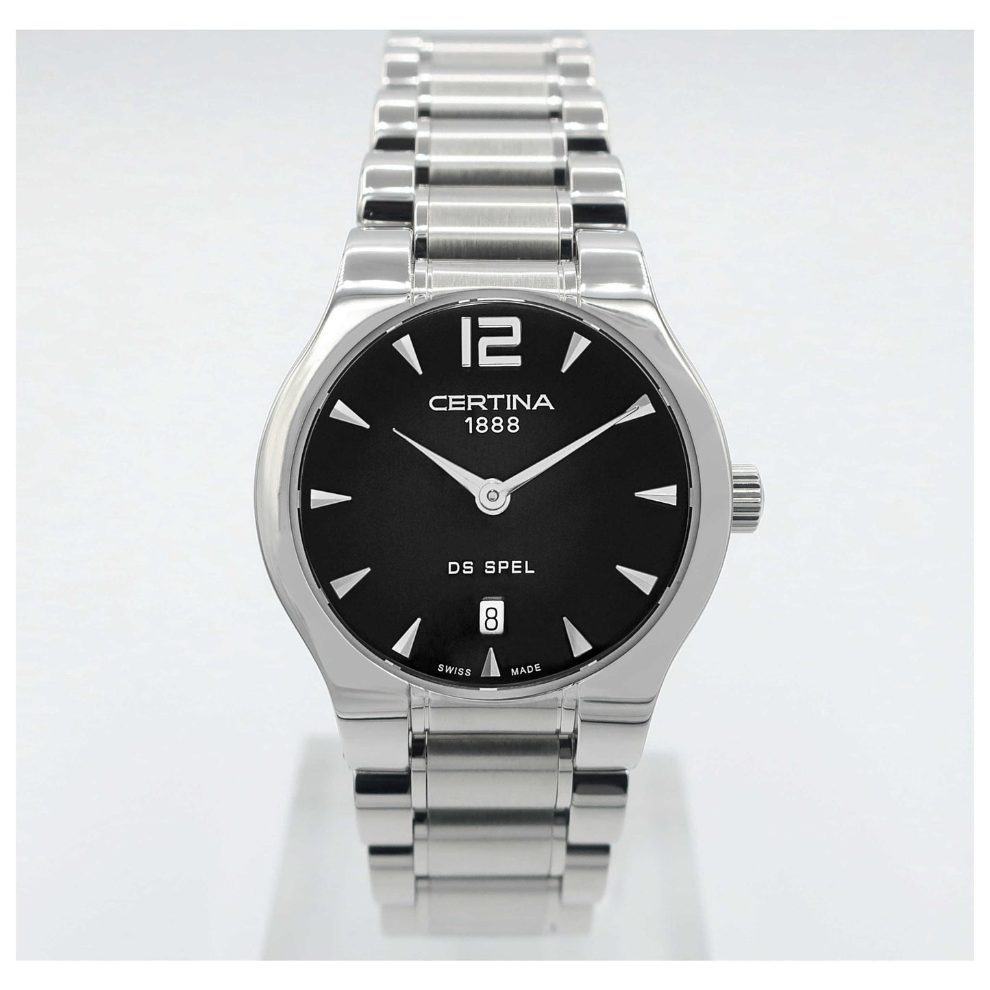 Front view of Certina DS Spel Women's Swiss Quartz (Battery-Powered) Watch C012-209-11-05700-SD