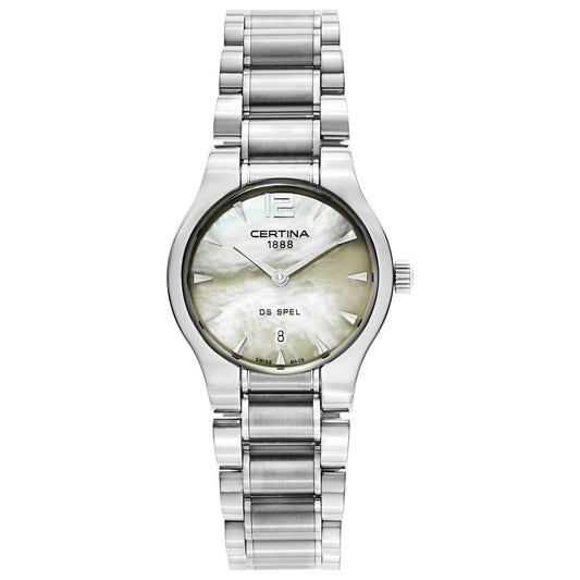 Front view of Certina DS Spel Women's Swiss Quartz (Battery-Powered) Watch C012-209-11-117-00