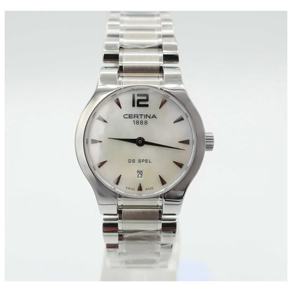 Front view of Certina DS Spel Women's Swiss Quartz (Battery-Powered) Watch C012-209-11-11700-SD