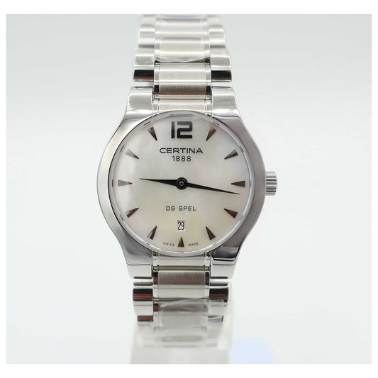 Front view of Certina DS Spel Women's Swiss Quartz (Battery-Powered) Watch C012-209-11-11700-SD