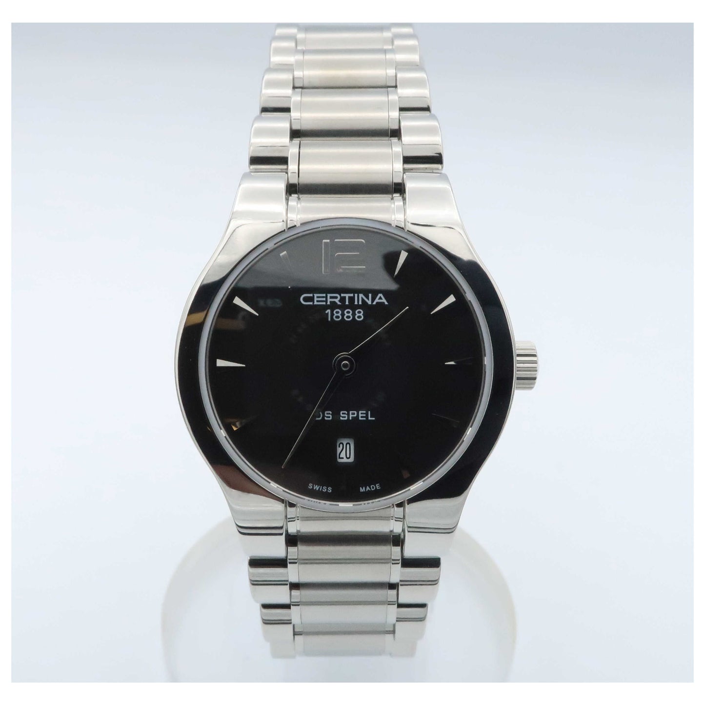 Front view of Certina DS Spel Women's Swiss Quartz (Battery-Powered) Watch C012-209-1105700-SDV