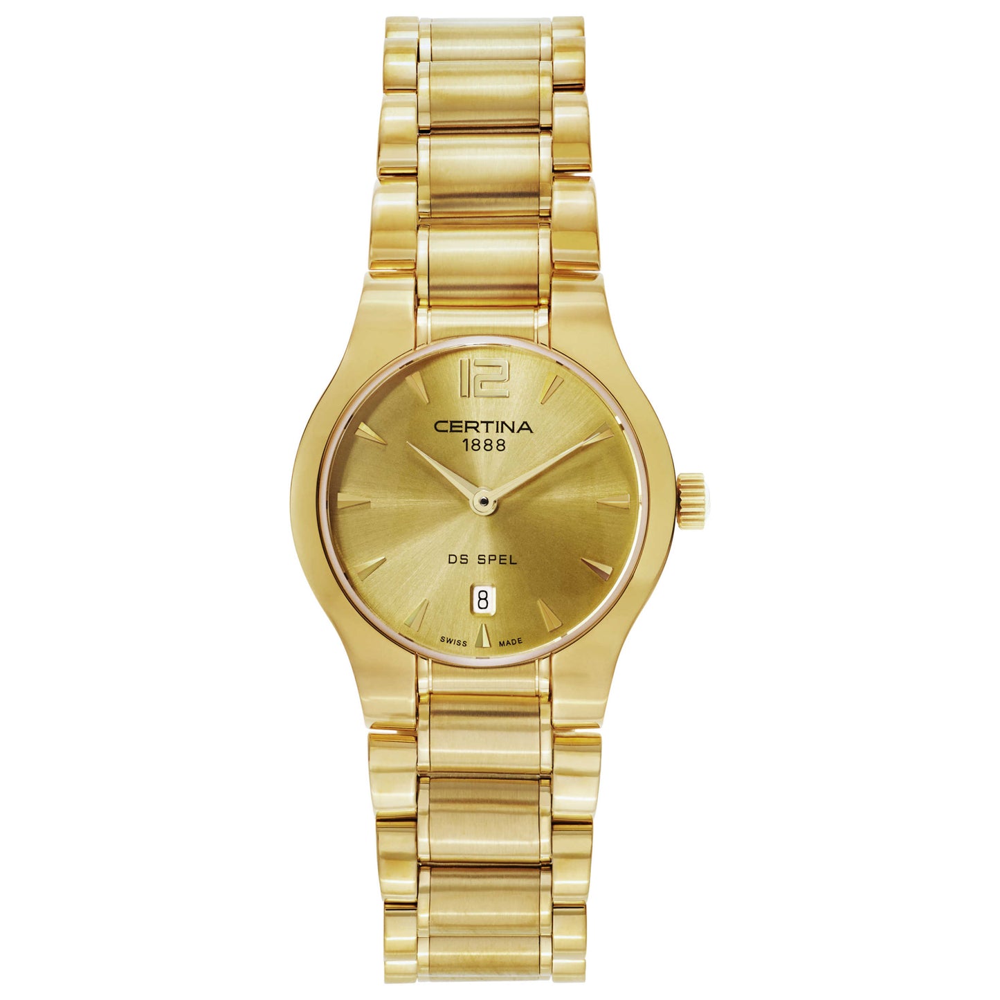 Front view of Certina DS Spel Women's Swiss Quartz (Battery-Powered) Watch C012-209-33-027-00