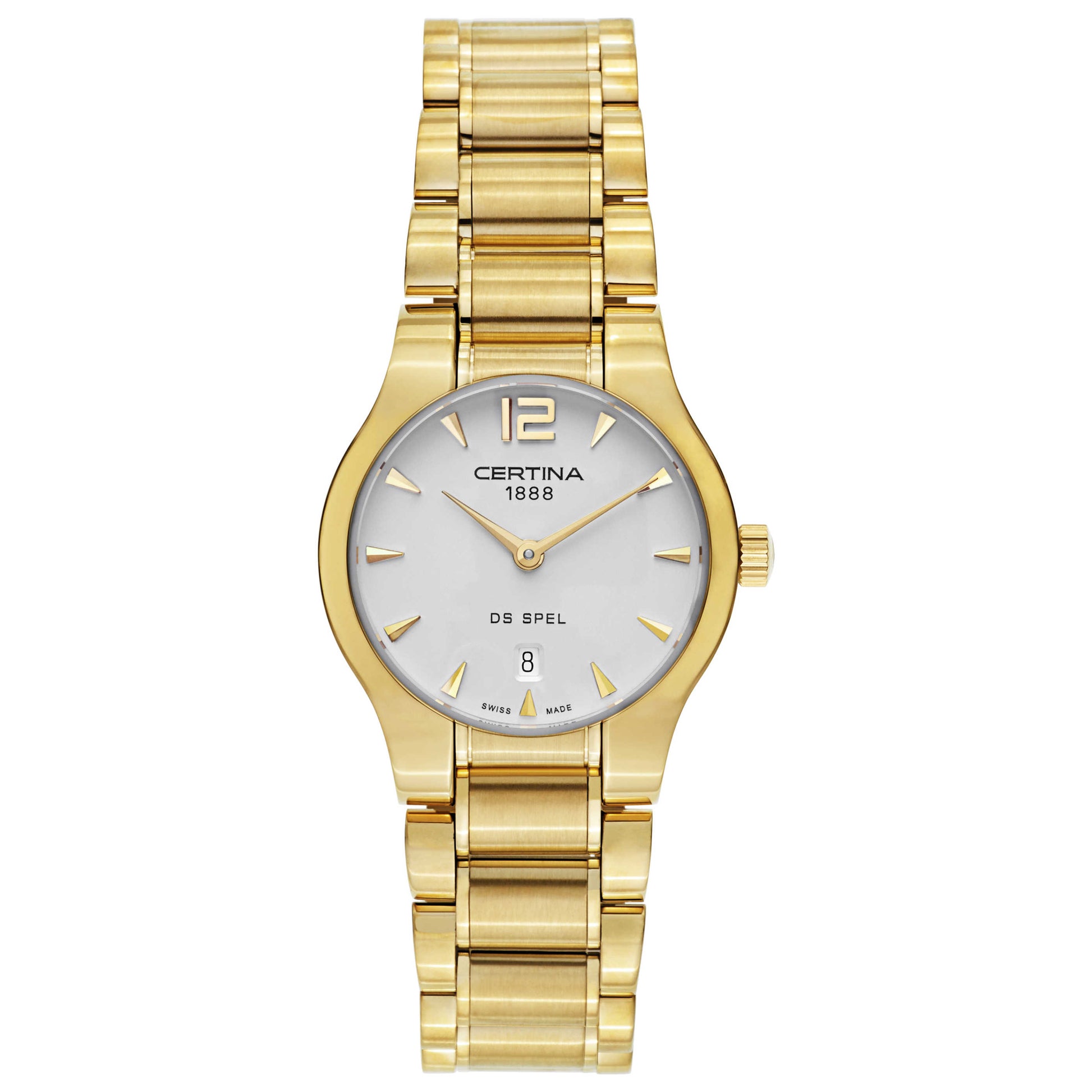 Front view of Certina DS Spel Women's Swiss Quartz (Battery-Powered) Watch C012-209-33-037-00