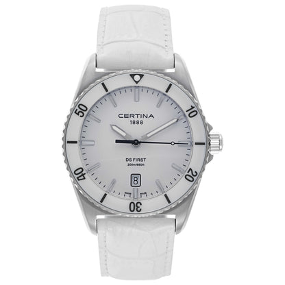 Front view of Certina DS First Men's Swiss Quartz (Battery-Powered) Watch C014-410-16-011-00