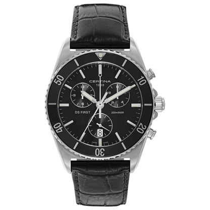 Front view of Certina DS First Men's Swiss Quartz (Battery-Powered) Watch C014-417-16-051-00
