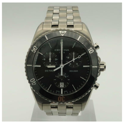 Front view of Certina DS First Men's Swiss Quartz (Battery-Powered) Watch C014-417-4408100-SDV